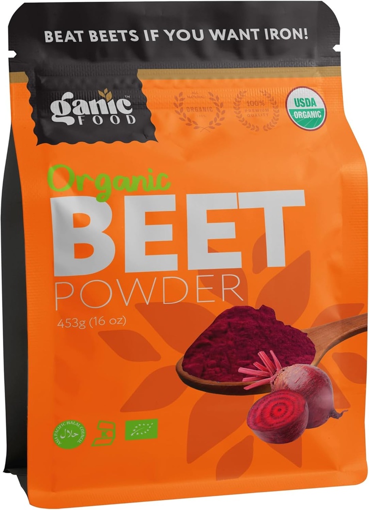 Økologisk root pulver, 16 Ounces