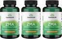 Swanson ZMA - Energi, Metabolisme og Muscle Recovery Support til mænd og kvinder - Anabolsk Mineral Support til atleter Kombinerer zink og Magnesium med B6-vitamin - (90 kapsler, 800mg Hver) 3 Pack