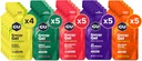GU Energy Original Sports Nutrition Energy Gel, Vegan, Gluten- Free, Kosher, og Dairy- Free On- the- Go Energy for enhver træning, 24-greve, Assorted Fruity Flavors