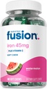 Bariatric Fusion jerntilskud til kvinder Anæmi 124; Chewable Iron med C-vitamin 124; Watermelon Flavored Soft Chew 124; Dødbringende på Mave Ferrus Fumarat til kvinder og mænd 124; Gluten Free