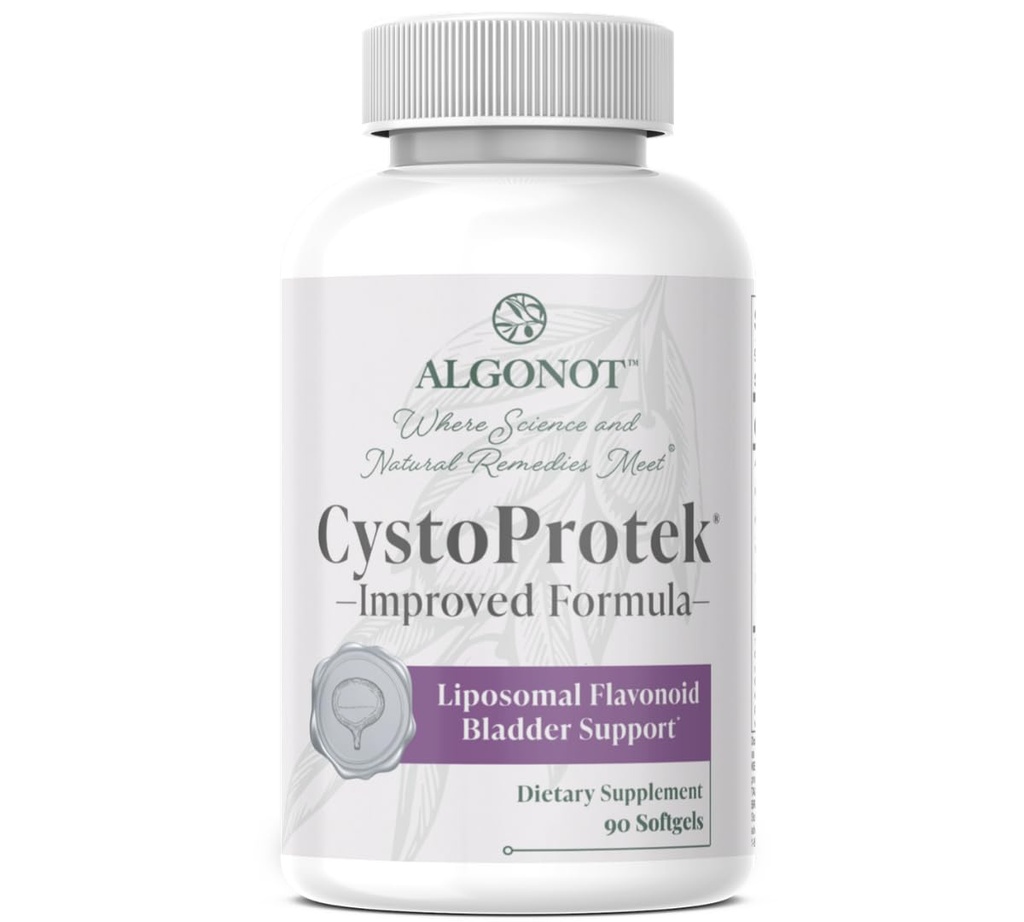 CystoProtek 1 Pack - Patenteret Formel fremmer Bstige sundhed ved hjælp af en eksklusiv kombination af hyaluronat, chondroitin og naturlige flavonoider