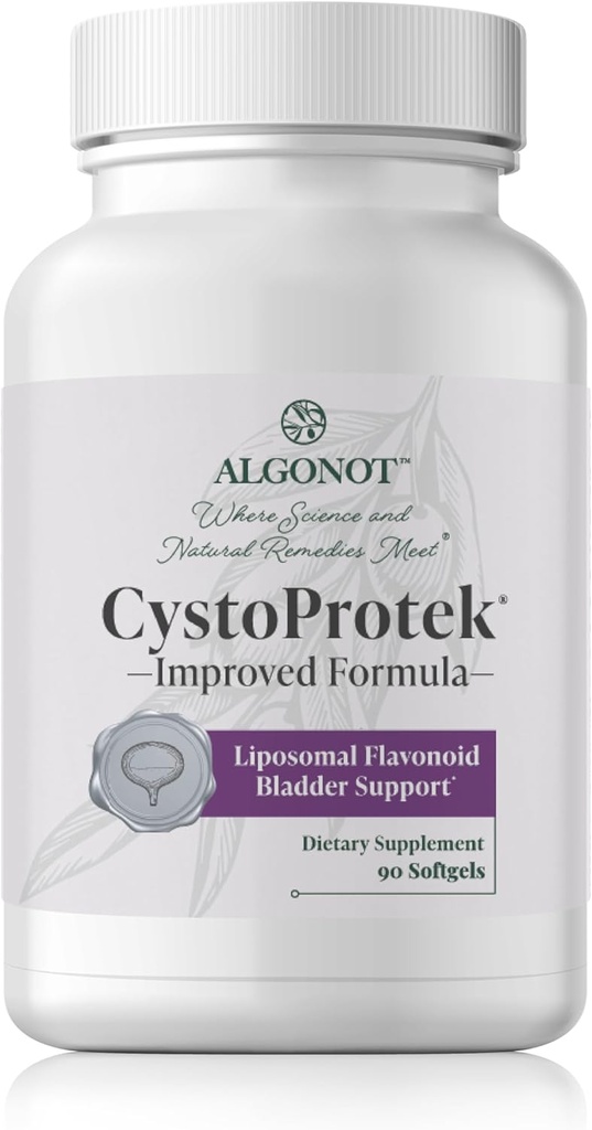 CystoProtek 1 Pack - Patenteret Formel fremmer Bstige sundhed ved hjælp af en eksklusiv kombination af hyaluronat, chondroitin og naturlige flavonoider