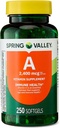 Vitamin A Softgels, 2400 mcg, 250 Greve + transportabel pillebeholder (2 genstande)