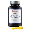 Dr. Brian Fish Oil Supplement 130 Softgel, stærkt Absorberet rTG Mini Omega 3 Fish Oil Capsule med EPA / DHA Fedtsyrer Vitamin D E, 500mg rTG Omega-3 Support Heart Brain immun Health No Fishy Taste