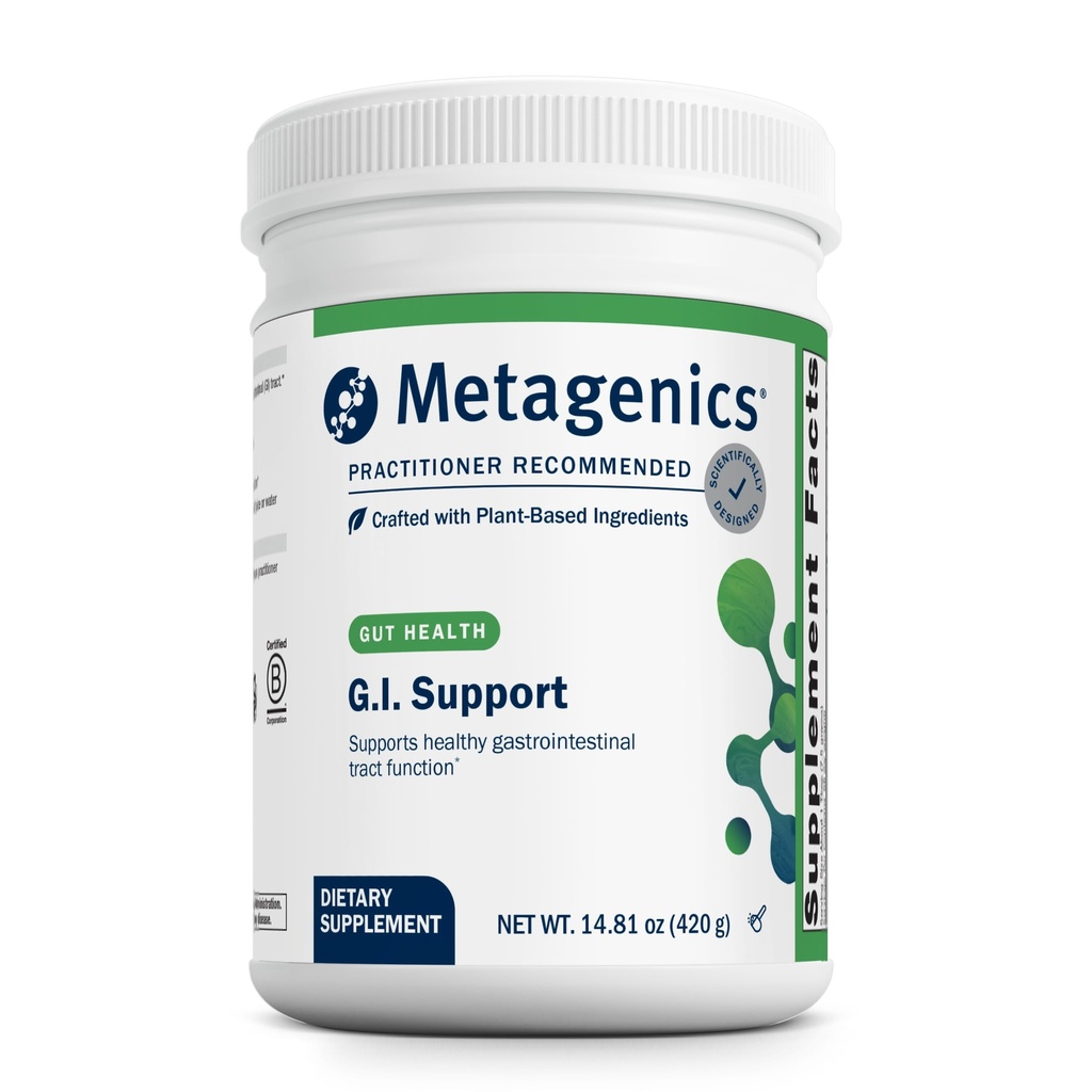 Metagenics G.I. Support - Gastric Mucosa Support * - Gluten- Free - Non-GMO - Antioxidanter Supplement * - GI & Gut Relief - immunforsvar * - 14.81 oz