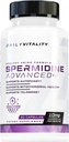 Cutler Nutrition Advanced High Absorption Spermidin Supplement 99% Standardiseret Spermidin Supplement for mænd og kvinder til forbedret lang levetid hjerte sundhed Telemere og hjerne support (60 Servering)