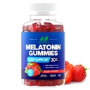 Melatonin 30mg Gummies for voksne (60 Servering) - Maksimal styrke sovende støtte med 30mg Melatonin Per Gummy - Gluten- Free, Sugar- Free, Non- GMO, 100% Vegetar, Strawberry Flavor - 60 Gummies