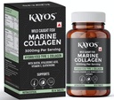 Miri Marine Collagen Tablets – 3000mg Type 1 Collagen Hydrolysate Fish Amino Acids – with Biotin, Hyaluronic Acid, Vitamin C, Glutathione – Bone Joint Hair Skin Nail Supplement - (90 pc)