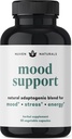 Plant- baseret supplement - Natural Adaptogen Booster med Ashwagandha og Rhodiola Rosea124; Indeholder 12 urter