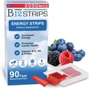Essential Source 2000 mcg Methylcobalamin Vitamin B12 Sublingual Energy Strips Б124; Biotin, B6, 5-MTHF L- Methylfolate Б124; Sublingual B12 Vitamin, Folate Б124; Energy, Brain Health, Nerve Function - 90 Strips