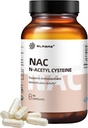 N- Acetyl- L- cystein (NAC) Supplement 450mg, Antioxidant, fremmer lever & Nyre Detox, understøtter respiratorisk sundhed og immunfunktion, 90 kapsler
