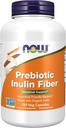Now Foods Supplements, Prebiotic Inulin Fiber, Intestinal Support *, Nourishes Friendly Bacteria *, Lavet med Organic Inulin, 180 Veg Kapsler
