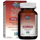 Livets have CoQ10 200mg, Vegetarisk Omega 3 6 9 Supplement Raw Co Q 10 Chia Seed Oil, Hele fødeindtagelse med antioxidant Support, Coenzym q10 Supplement for Heart Health, 60 Kapsler