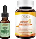 Lovita Bee Propolis flydende ekstrakt & C-vitamin kosttilskud Bundle