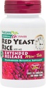 Natures Plus Herbal Actives Red Yeast Rice, Extended Release - 600 mg, 60 Mini Tablets - Herbal Supplement - Vegan, Vegetarisk, Gluten- Free - 30 Servere