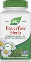 Nature 's Way Fevermoney Herb, Traditional Support for Blood Vasel Afslapning *, 380 mg per Serving, Non- GMO Project Verified, 180 Vegan Fevermoney Kapsler (Packaging May Vary)