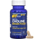 Acetylcholin Brain Food - Acetyl L- Carnitin & Alpha GPC Supplement - Understøtter produktion af Acetylcholin - Neurotransmitter supplement til kognitiv funktion - 60 kapsler