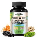 Himalayan Shilajit Kapsler Renset Himalayan Shilajit Extract - Natural Energy & Stamina Support-Vegan, Non- GMO Ancient Fulvic Acid & Humaic Acid Natural 60 Kapsler
