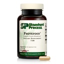 Standard Process Protefood - Protein Metabolisme Support Supplement - Aids Knogle- immunforsvar - Hele foodbaseret supplement til Cellular Health Support - Inkluderer Calcium & Vitamin C - 90 kapsler