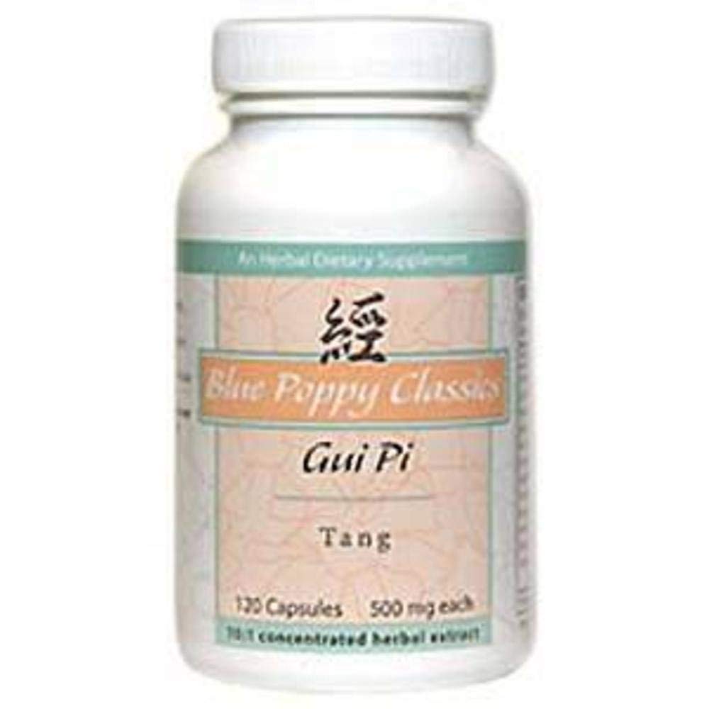 Gui Pi Tang (120 kapsler, 500mg hver) - Blue Poppy