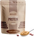 UpNourish Peanut Butter Vegan Protein Powder 54 Superfood Powder, 1,5 Millioner CFU Probiotika 21g Plantebaseret Protein, Ingen Sukker Ingen Mælk Ingen GMO Dairy Free, Meal Erstatning Shake Keto- Friendly Low- Carb Diet, 15 Servere