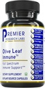 Premier Research Labs Olive Leaf Immunitet - Olive Leaf Extract Kapsler, The Olive Leaf Pills med Phytonutrient Oleuropeinm, Urtetilskud til immunforsvar og hjertesygdomme - 60 Vegetariske Kapsler