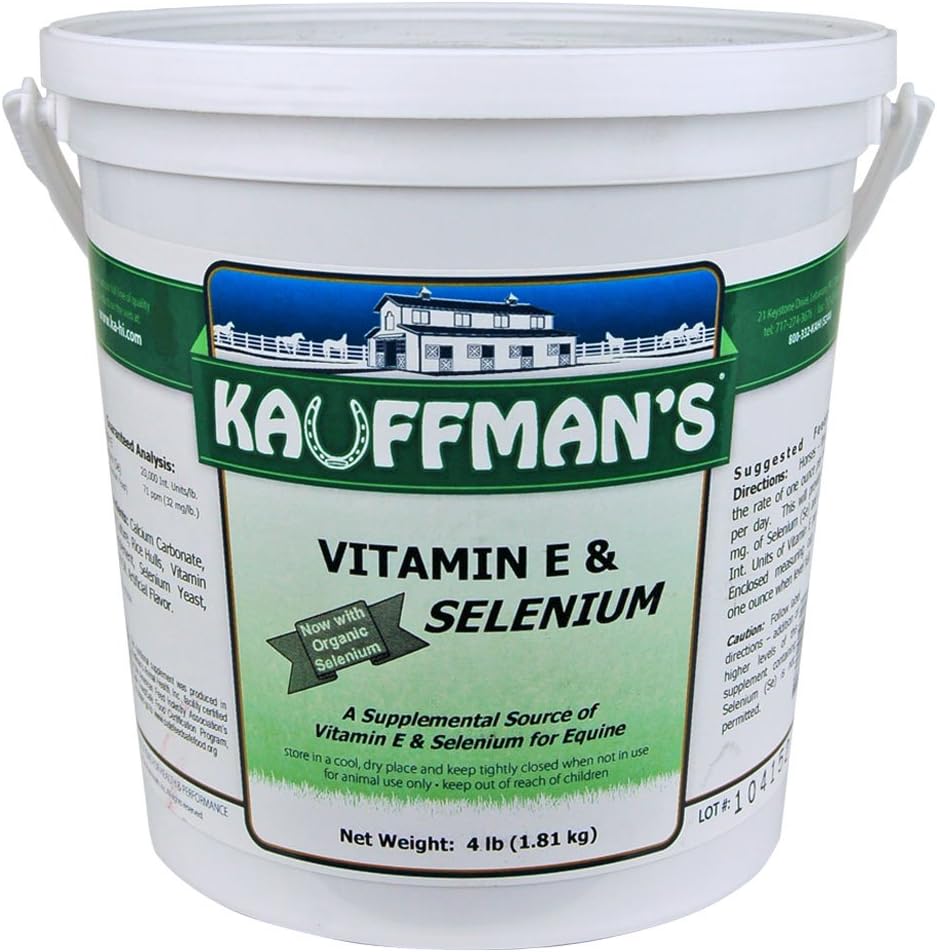 Kauffmans Animal Products Vitamin E & Selenium Powder 4 LB