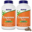 Cayenne (Capsicum annuum) 500 mg, 360 Veg kapsler (pakke med 2)