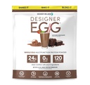 Designer Wellness, Designer Egg, Natural Egg Yolk & White Protein Powder, Keto og Paleo Friendly, Low Calorie, Mindre fedt og Cholesterol, Hollandsk Chokolade, 12,4 Ounce
