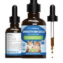 Pet Wellbeing Glat BM Guld til katte - mild Forstoppelse Relief for Felines - Natural Herbal Supplement 2 oz (59 ml)