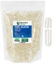 XPRS Nutra Størrelse 4 Tomme kapsler - 5000 Tomme Tomme Gelatine kapsler - DIY Capsule Fyldning - Fyldeligt Pure Bovin Pille Gel Caps piller til Do- It- Yourself kosttilskud
