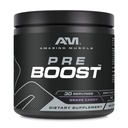 Amazing Muscle Pre Boost nogensinde 124; 30 Servering nogensinde 124; 324 Bedste Pulver 124; Pre Workout Supplement • 124; Lavet i USA (30 Servering, Natural Grape Candy)