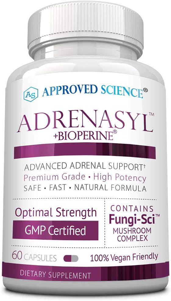 Godkendt videnskab Adrenasyl - Adrenal Gland Support - 60 Greve - pakke med 1