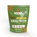 NOOSH Plant Based Mandel Protein Powder Unflavored 35 Gram - Vegan, Alle naturlige ingredienser, Non- GMO, Gluten Free, Kosher, Peanut Free, Soy Free, Dairy Free (Unflavored)