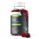 Viteey Prebiotic Fiber Gummies for adult, 4g - Gut Health & fordøjelig Opløselig Fiber Supplement Gummies - Zero Sugar Added, Vegan, Gluten- Free - 60 Greve