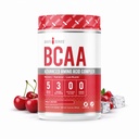 Komplet Nutrition Ignite Series BCAA Advanced Amino Acid Complex, Wild Cherry, Understøtter Muscle Recovery, Hydration & Growth, 5g BCAA, 3g Glutamin, 13 oz Tub (30 Servere)