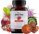 UpWellness Ultra Liver Supplement for Liver Support and Gallbladder Support - Powered by TMG, NAC Milk Thistle, and More - Liver Cleanse Detox & Repair - 60 Capsules