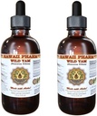 Wild Yam Liquid Extract, Wild Yam (Dioscorea Villosa) Tincture, Herbal Supplement, Hawaii Pharm, Lavet i USA, 2x2 fl.oz