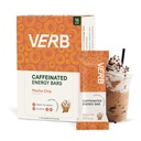 Verb Caffeined Energy Bars Mocha Chip (26g, Pack of 16) 110- Calorie Delicious Low Sugar Energy Bar - Vegan Gluten Free On- the Go Snack med 80mg Green Tea Coffein, Kun Real- Food Ingredienser