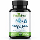 ForestLeaf Hyaluronsyre Kosttilskud: 124; 100mg High Bioavailable Dietary Hyaluronsyre: Pulver Kapsler + 50mg VIT C: 124; Understøtter Skin Hydration, Fælles Smøremidler, Anti- Aging, Hår & Nails: 124; 120 Caps