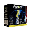 Aurora Nutrascience Micro- Pack Liposomal exoFlex + med C-vitamin, understøtter fælles fleksibilitet & funktion, BiovaFlex Eggshell Membrane, Curcumin & Boswellia, Strwaberry Flavor, 30 Single-Serve pakker
