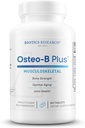Bioetik Forskning Osteo B Plus Optimal Bone Health Support med vitamin K, Mg, Ca, Sund Aging, Renset Chondroitin Sulfates 180 tabletter