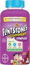 Flintstone Vitaminer Komplet Gummies, Kids Vitaminer med C-vitamin til tandlæger og børn, Kids Multivitamin med A-vitamin, B6, B12, E & Zink, 180 Tæl