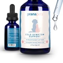 PranaPets Cold Symptom Support for Cats & Dogs against 124; Natural Formel Safely Aids with Colds, Seasonal Allergies & Kennel Hough Shust 124; Hjælper Open Airways for Easy Breathing