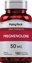 Piping Rock Graphenolon 50 mg 10 mg 12 4; 180 Kapsler 124; Hormone Support Supplement 124; Non- GMO, Gluten Free