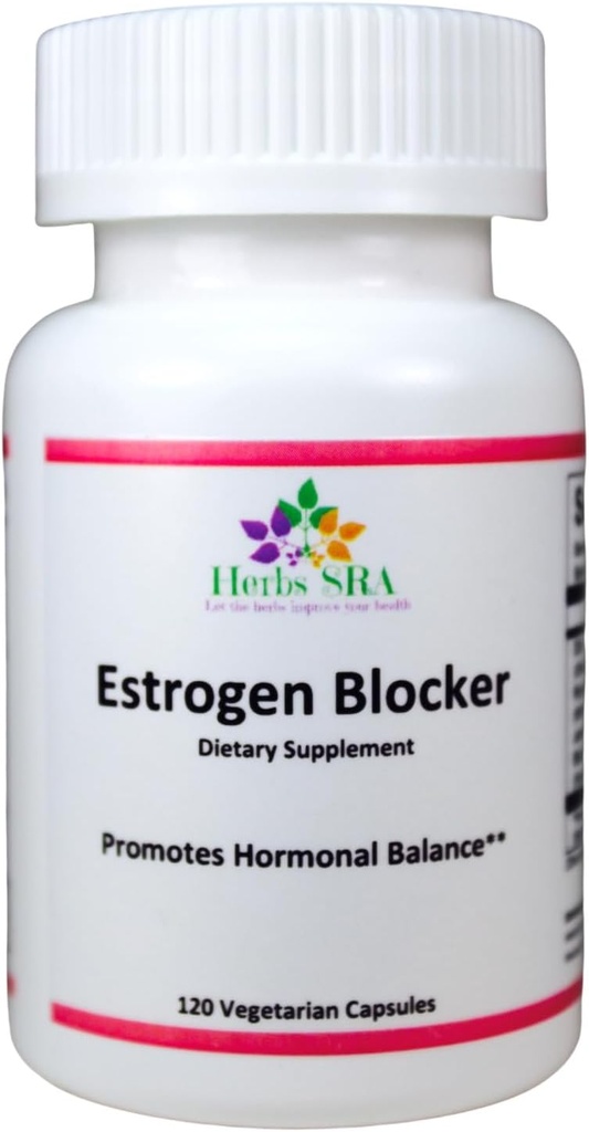 Østrogen Blocker - Natural Østrogen Blocker med DIM - Understøtter sund østrogen Metabolisme & Cellular Health - 120 Veggie Kapsler