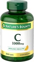 Nature's Bounty Vitamin C 1000mg, Supports Immune and Antioxidant Health, Vitamin C Supplement, 1 Per Day, 300 Vegetarian Caplets