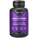 Naturalis Silymarin Milk Thistle 1300mg Forstørret med B Complex & Amino Acids