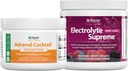 Jigsaw Health Bundle Yester124; Adrenal Cocktail, 60 Serveringer (Jar), og Electrolye Supreme (Berry- Licious), 60 Serveringer (Jar)