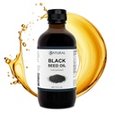 Zatural Black Seed Oil Nigella Sativa Cold Pressed Cumin Oil fordøjelse, hud, hjerne, immunforsvar, joints & mere (8 Fl Oz)